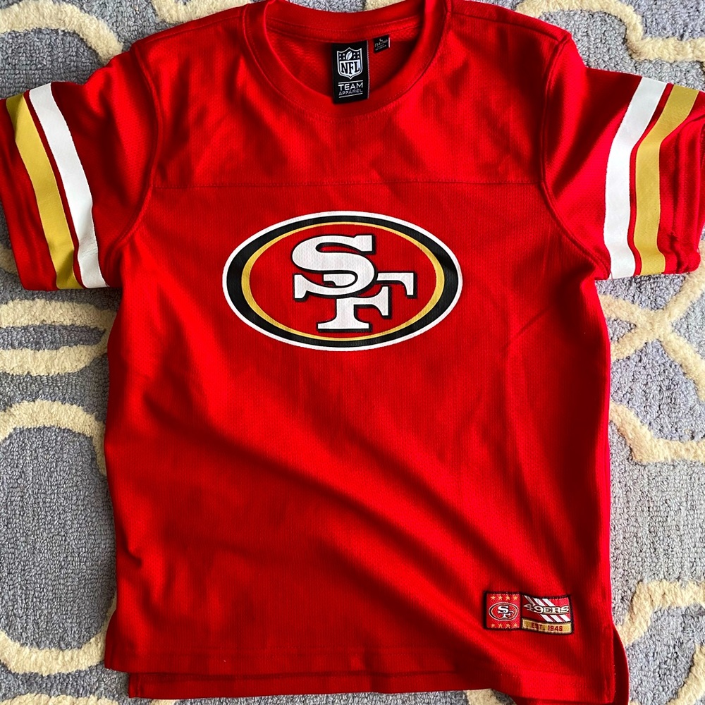 SF 49ERS YOUTH L 14-16 TEE